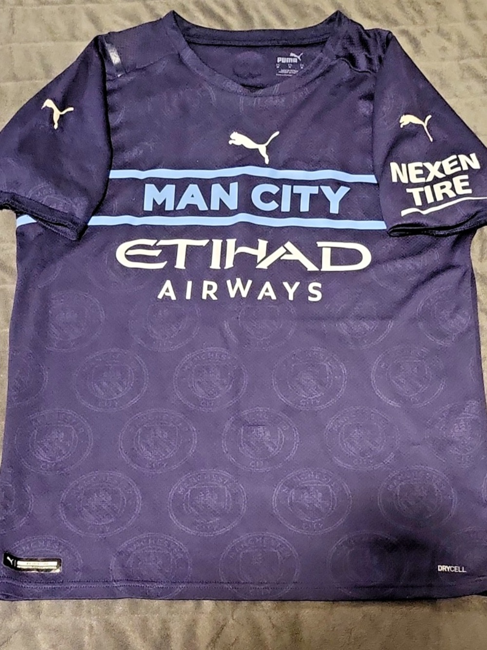 Puma Manchester City 2021/22 Third Jersey Men’s Medium Premier League